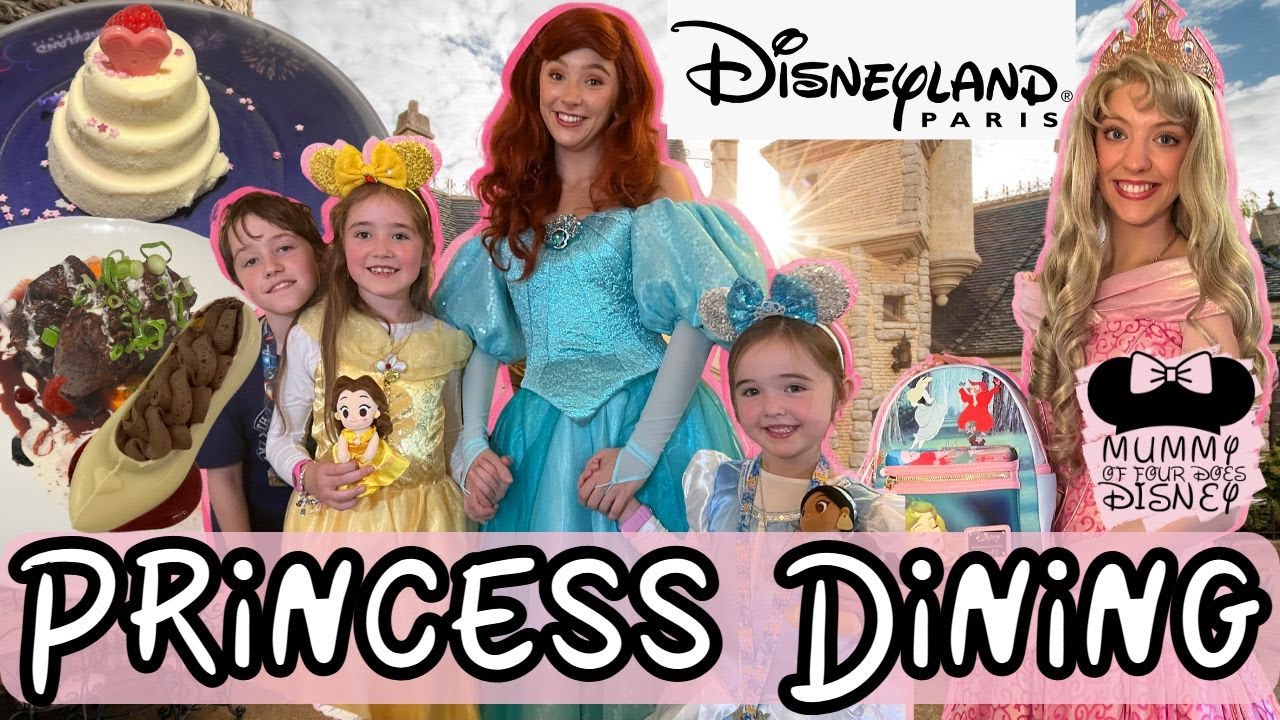 🎂 Princess Dining in Auberge de Cendrillon 👑 Disneyland Paris Birthday 2022 Part 2 🏰 Episode 7 🎃