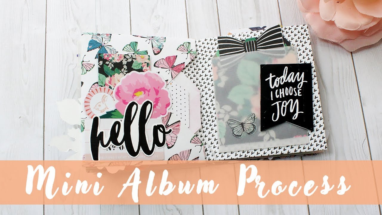 Mini Envelope/Flipbook Album Process for Scrapbooking or Snail Mail