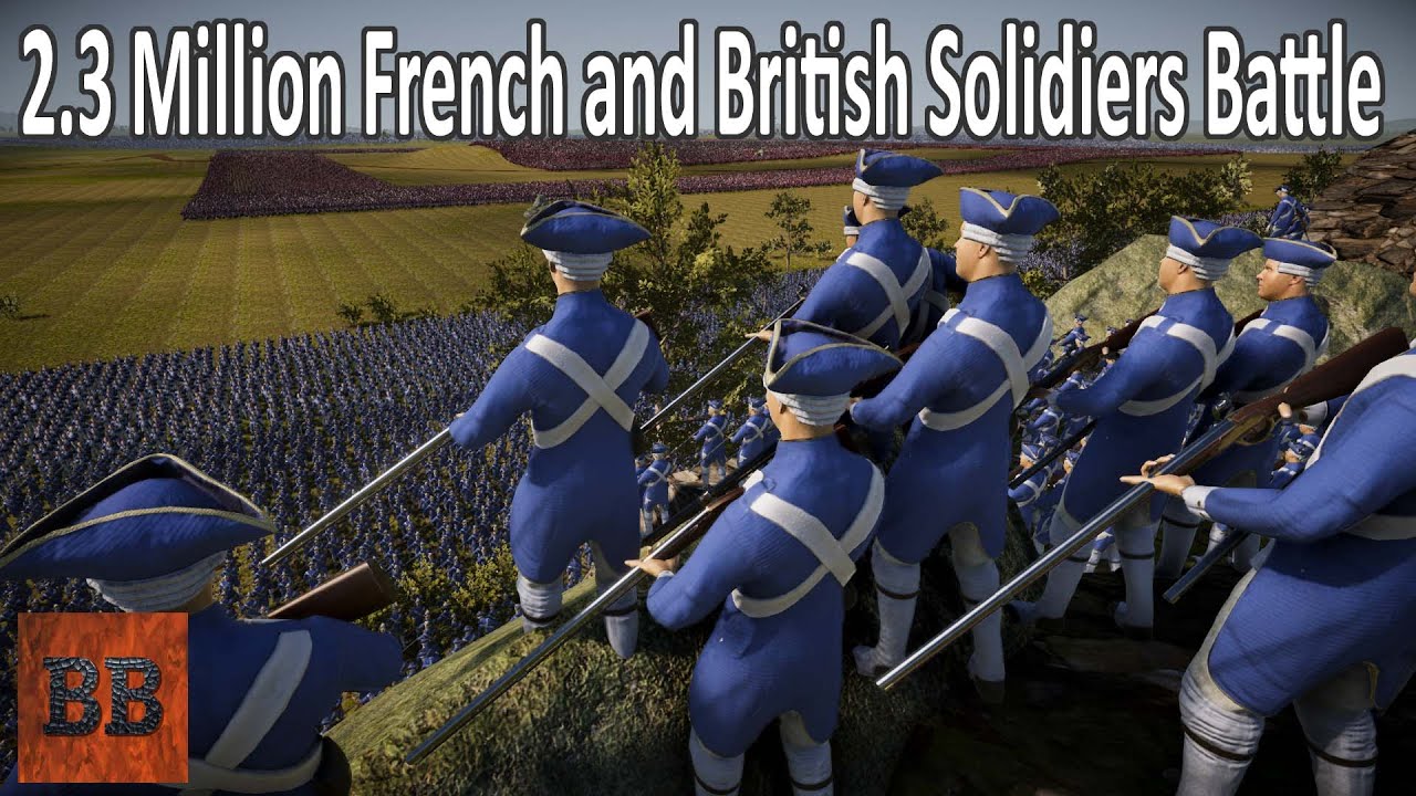 2 Million French Soldiers vs 300K British Soldiers - Ultimate Epic Battle Simulator 2 – UEBS 2