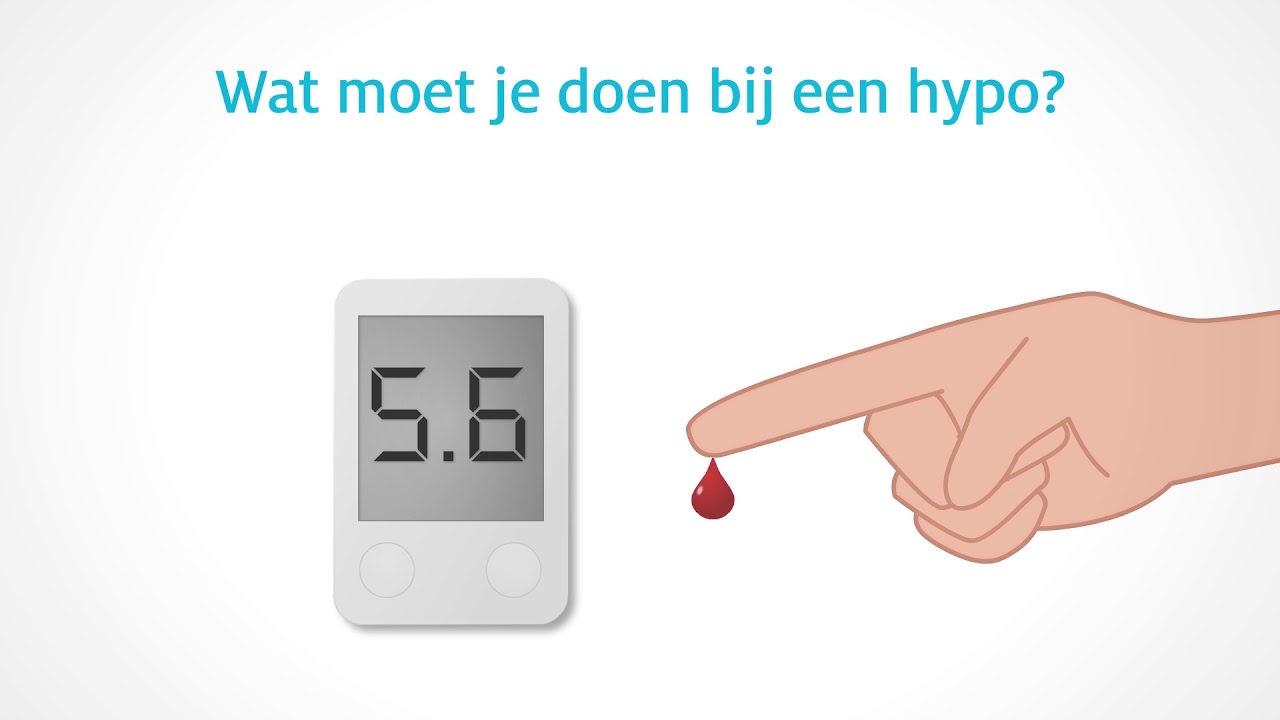 Wat moet je doen bij een hypoglykemie?