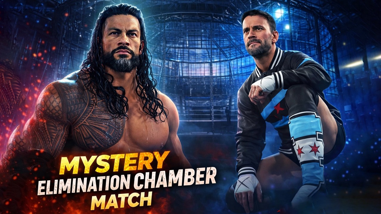 WWE 2K26 - ROMAN AND CM PUNK TAKE ON THE MYSTERY ELIMINATION CHAMBER