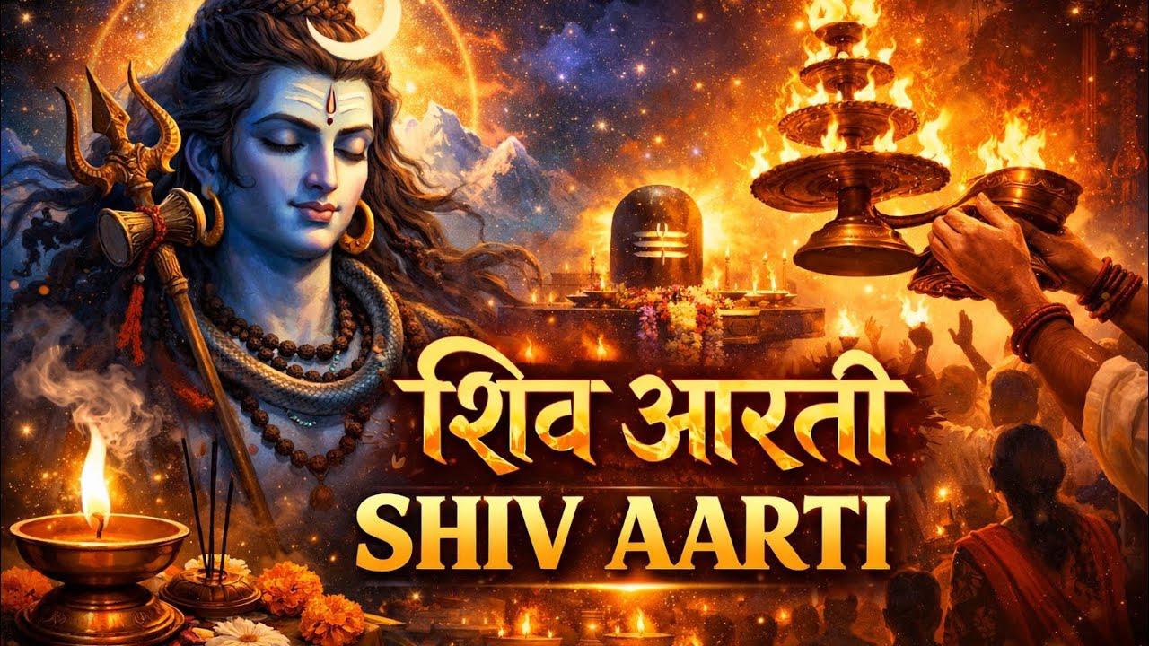 शिव आरती | ॐ जय शिव ओंकारा | Full Shiv Aarti | Peaceful & Powerful Bhajan