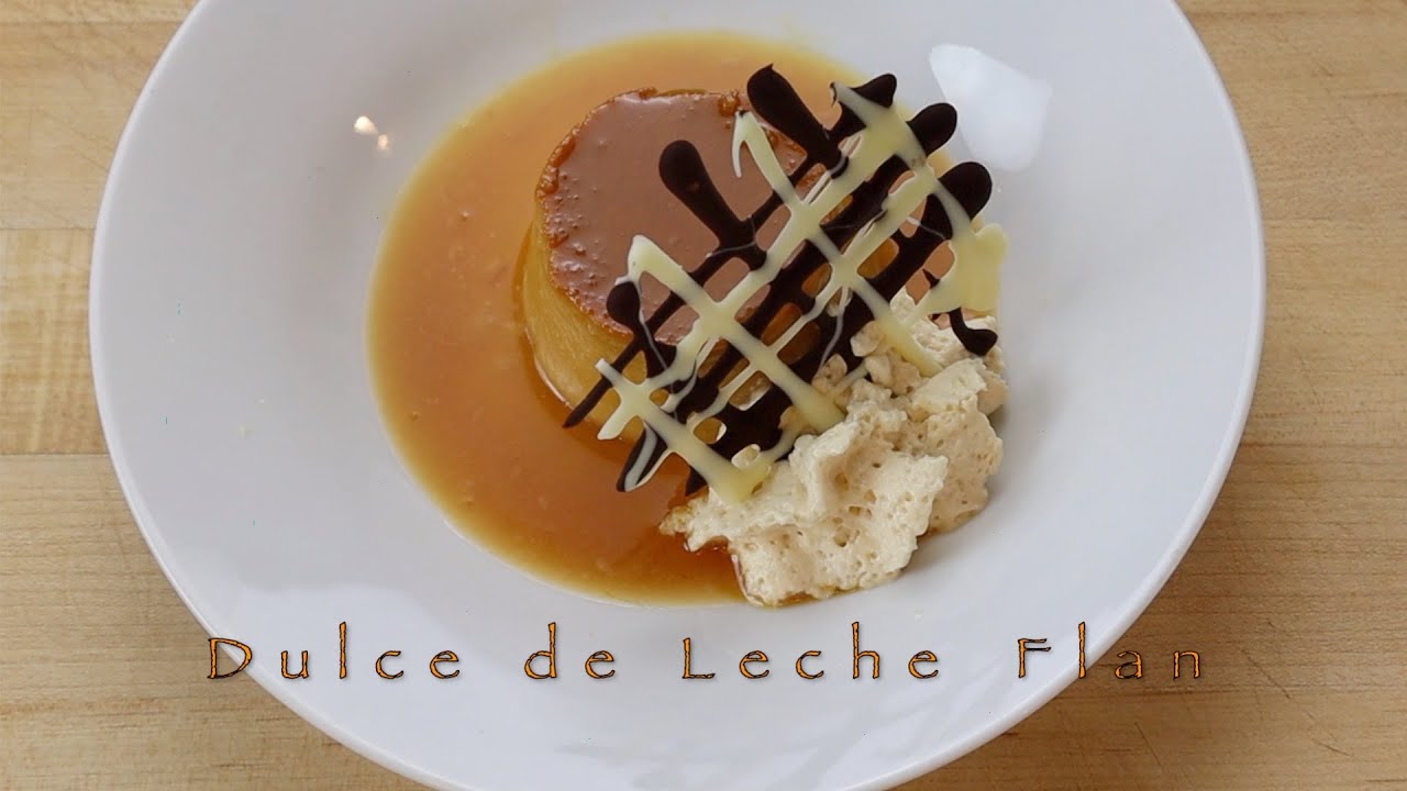 Dulce de Leche Flan Sous Vide