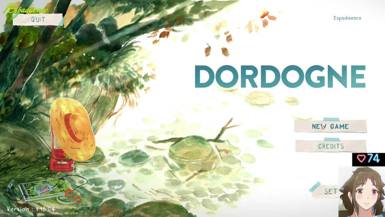 Dordogne Playthrough Pt. 01 Lil intro on the game and it´s Main caracter