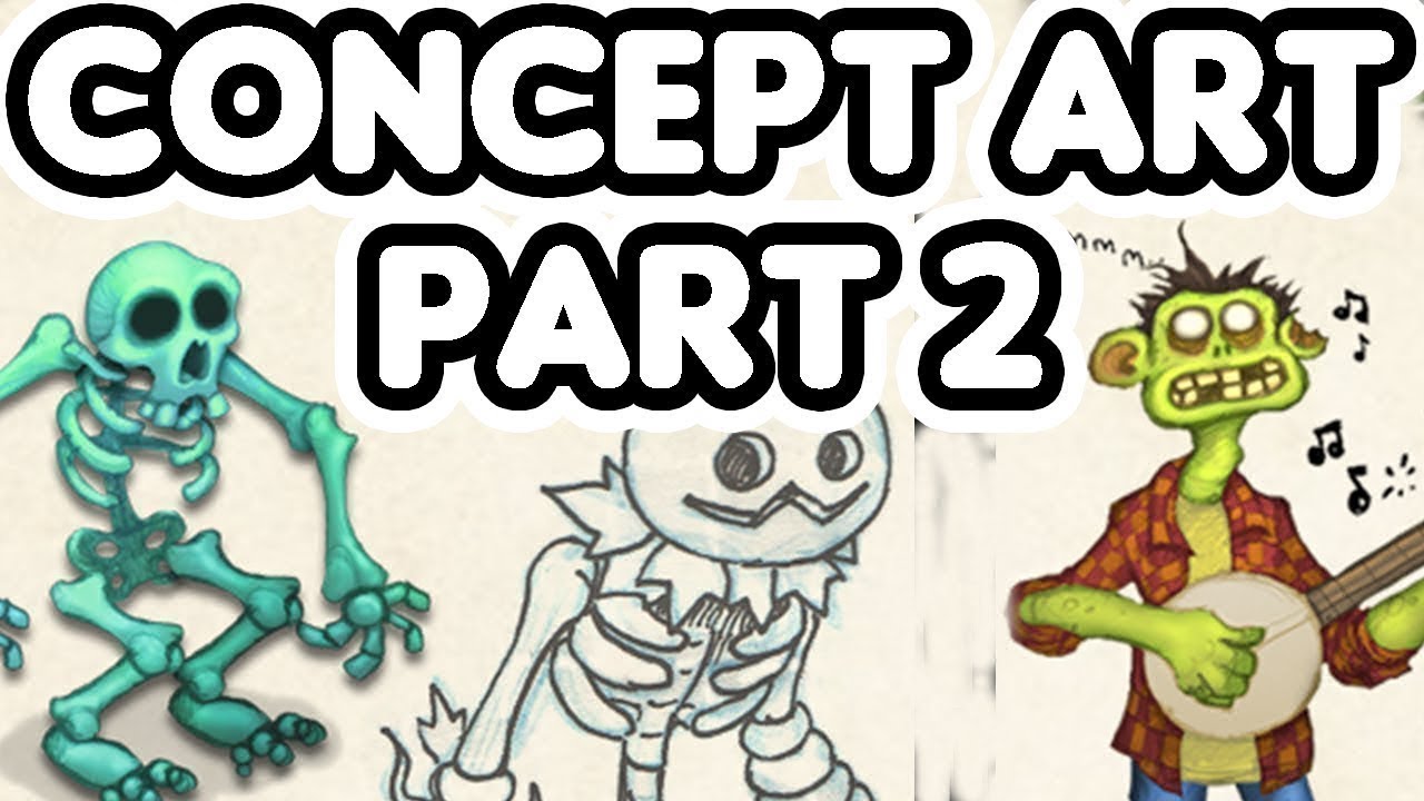 All Concept Art #2 (My Singing Monsters)