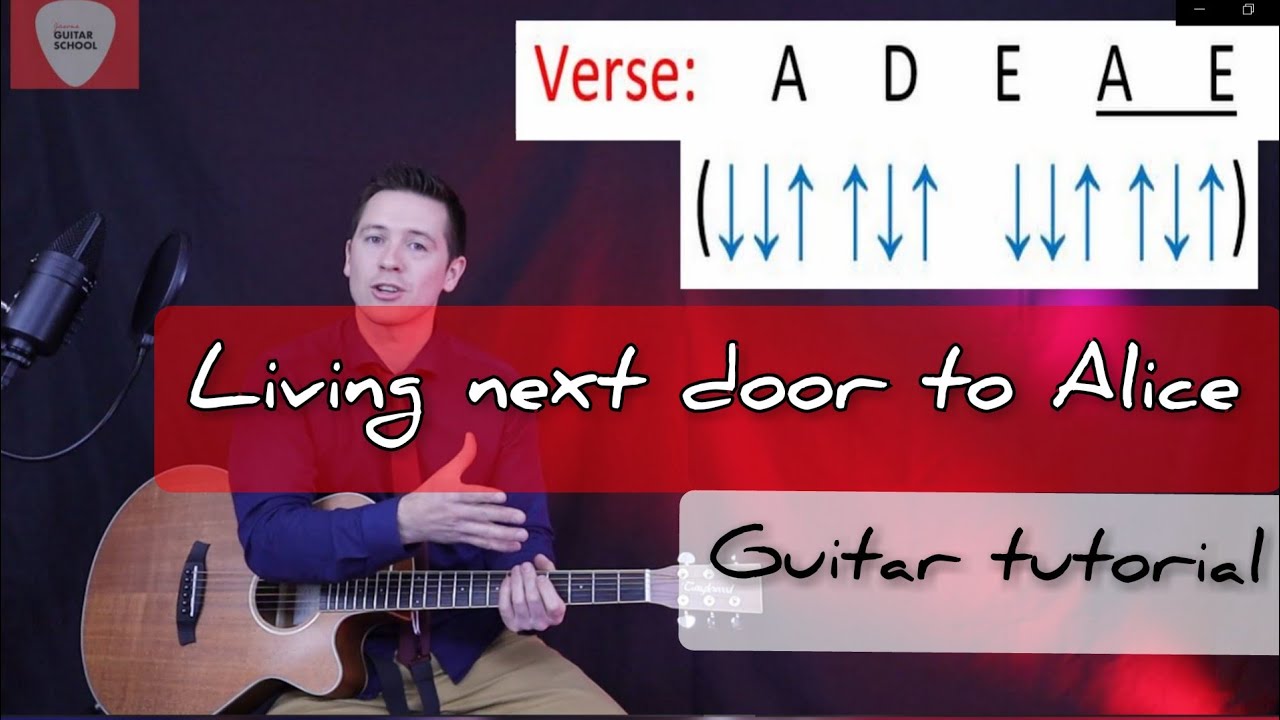 How to play Living Next Door To Alice on Guitar
