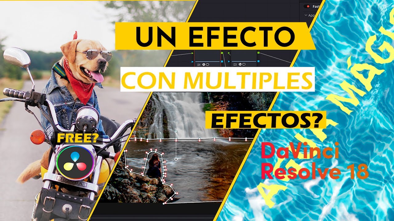 NUEVO EFECTO ASOMBROSO EN DAVINCI RESOLVE 18 ¿GRATIS?