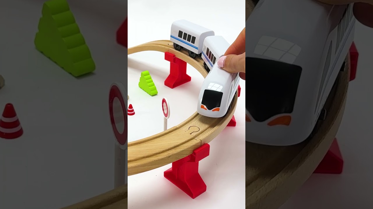 Wooden Toy Train Set for Creative Exploration