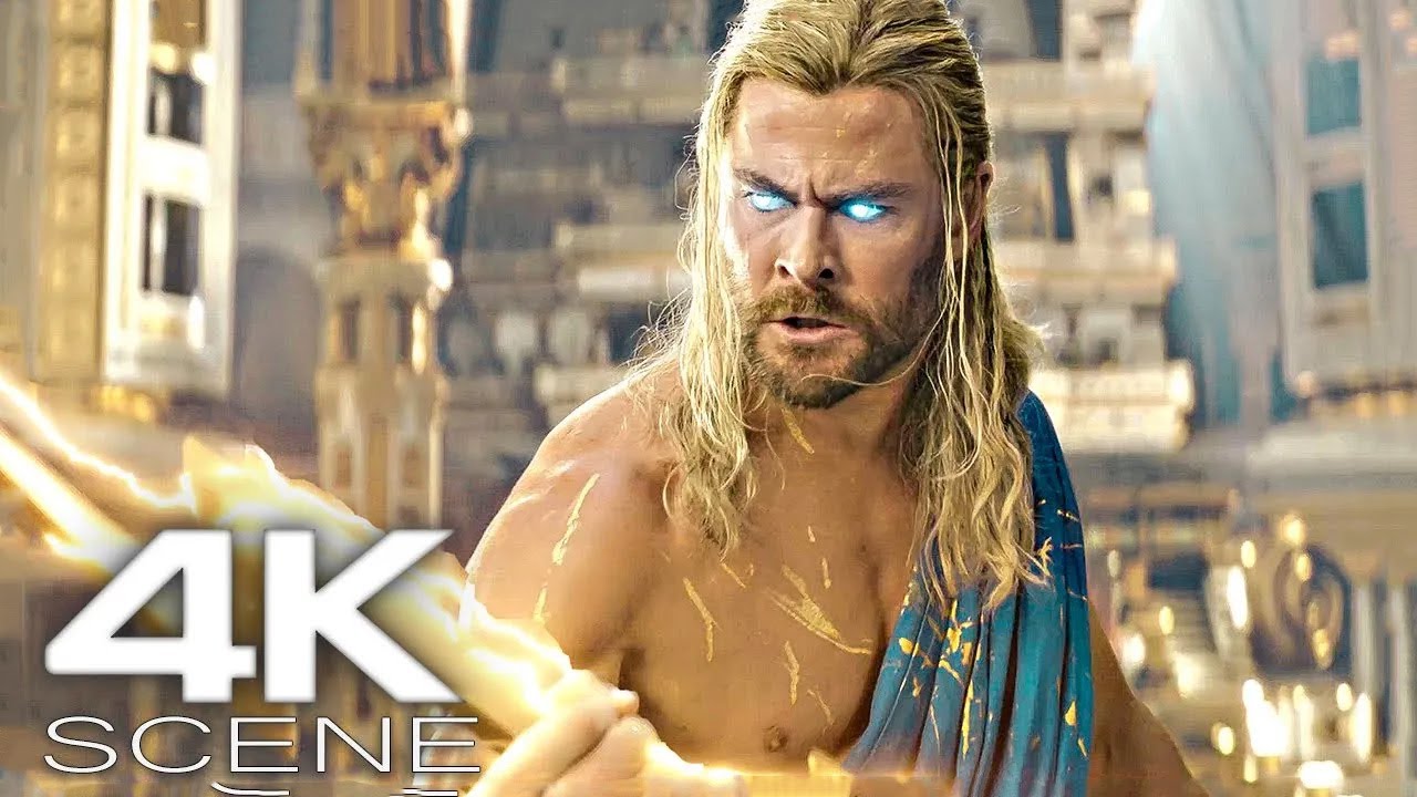 Revenge Of Hercules (2022) 4K Scene | Thor 4: Love And Thunder - Thor vs Zeus Fight Movie Clip