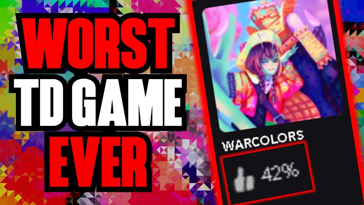 WARCOLORS: The Most DISAPPOINTING Roblox Tower Defense Game EVER