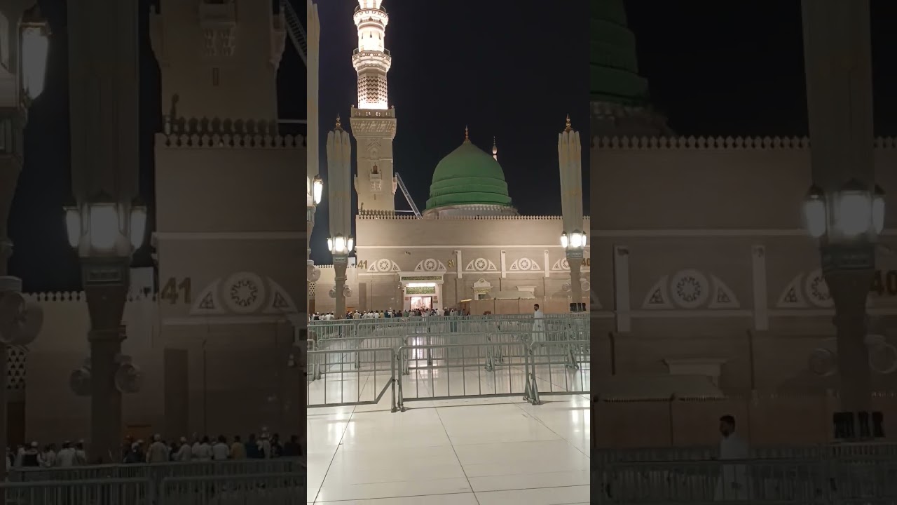WO Sher Mohabbat Jahan Mustafa Ghar Hai. ALHAMDULILLAH 25 TARABI NAMAJ IN. MADINAH 💚🌙☝️🤲🕋
