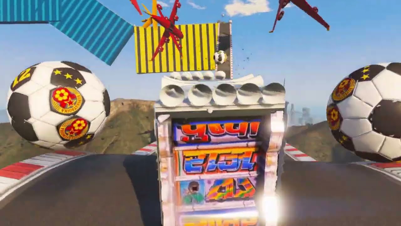 GTA 5 ! World's Highest 😨😯! दुनिया का सबसे ऊंचा IMPOSSIBLE  SUPER MEGA RAMP CHALLENGE 😱😳😲 ! GTA 5?