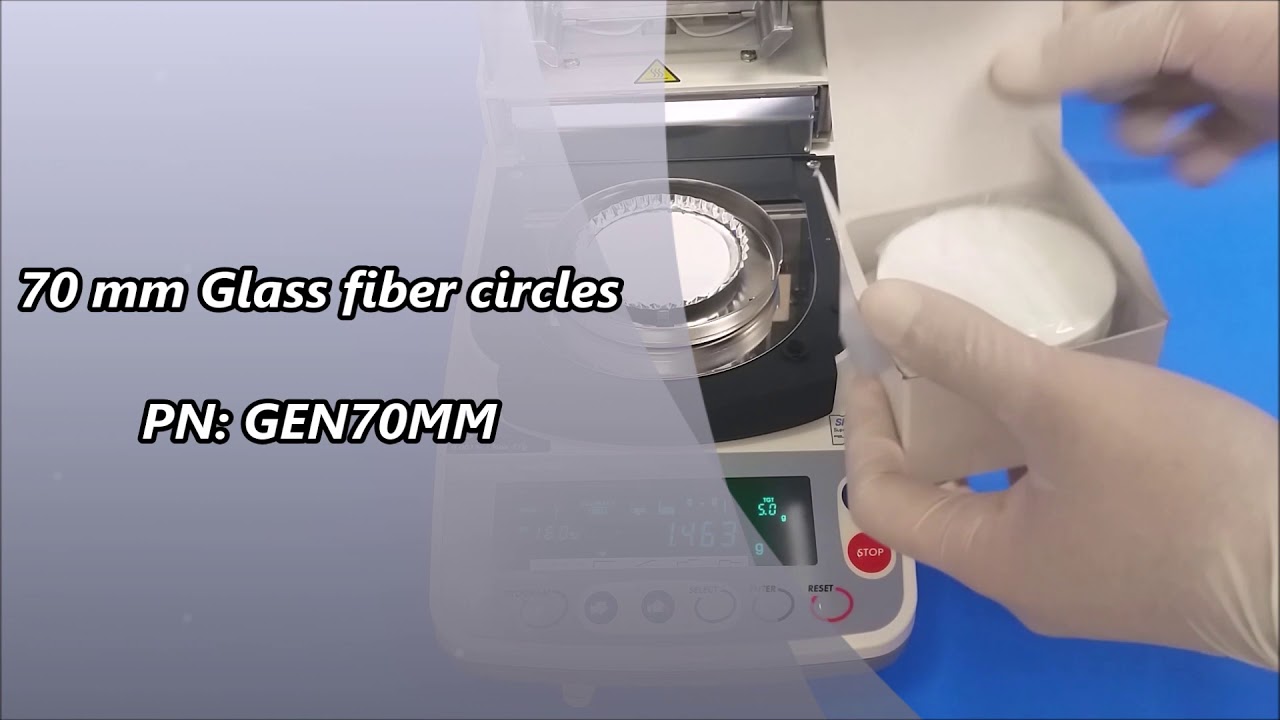 A&D MS70 Moisture Analyzer Test