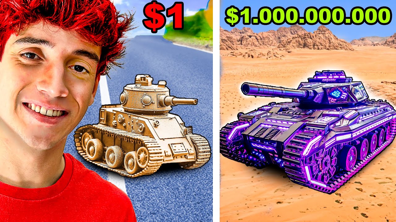 🔴Paso del tanque mas débil al mas épico y destructivo🔴