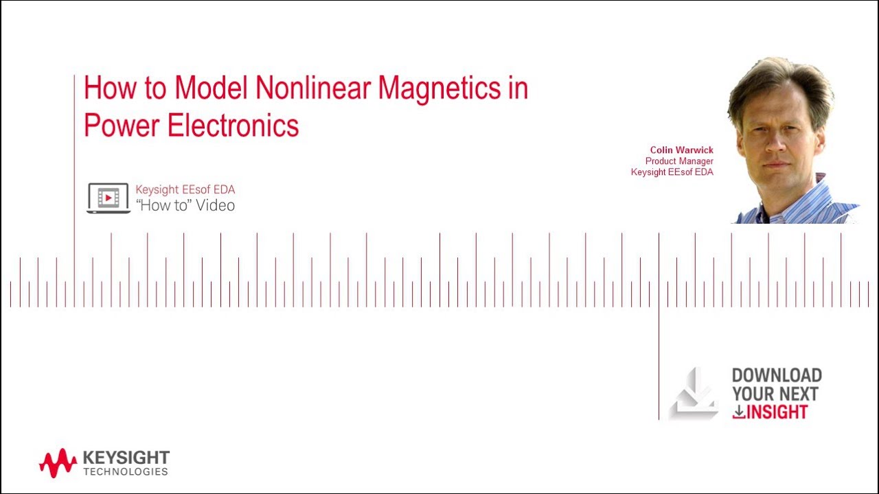 How to Model Nonlinear Magnetics in Power Electronics