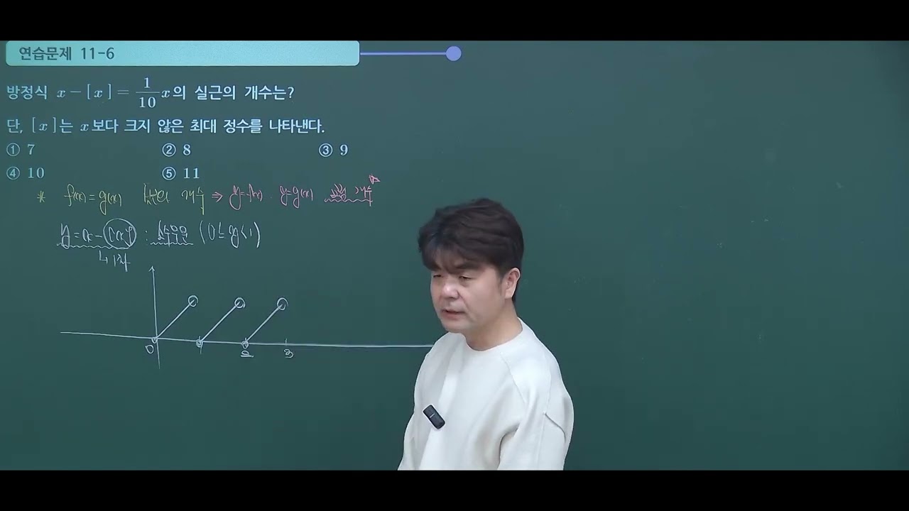 2026 공통수학2 개념 11 다항함수그래프 연습6번