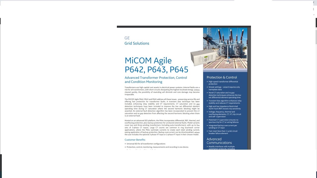 How to Configure setting parameter of Micom P643 relay