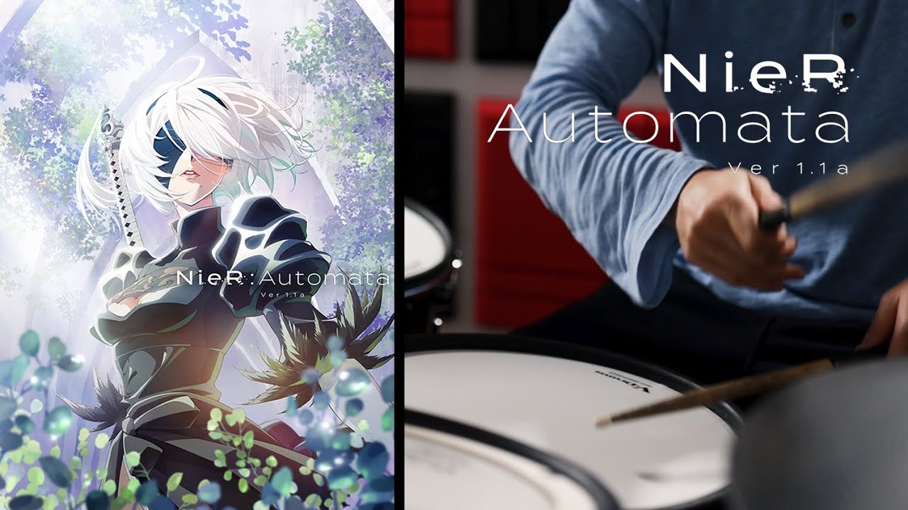 [Nier Automata ver1.1a] Opening Theme: escalate - Aimer drum cover
