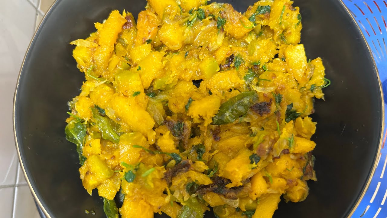 মিষ্টি কুমড়া ভাজি  ।