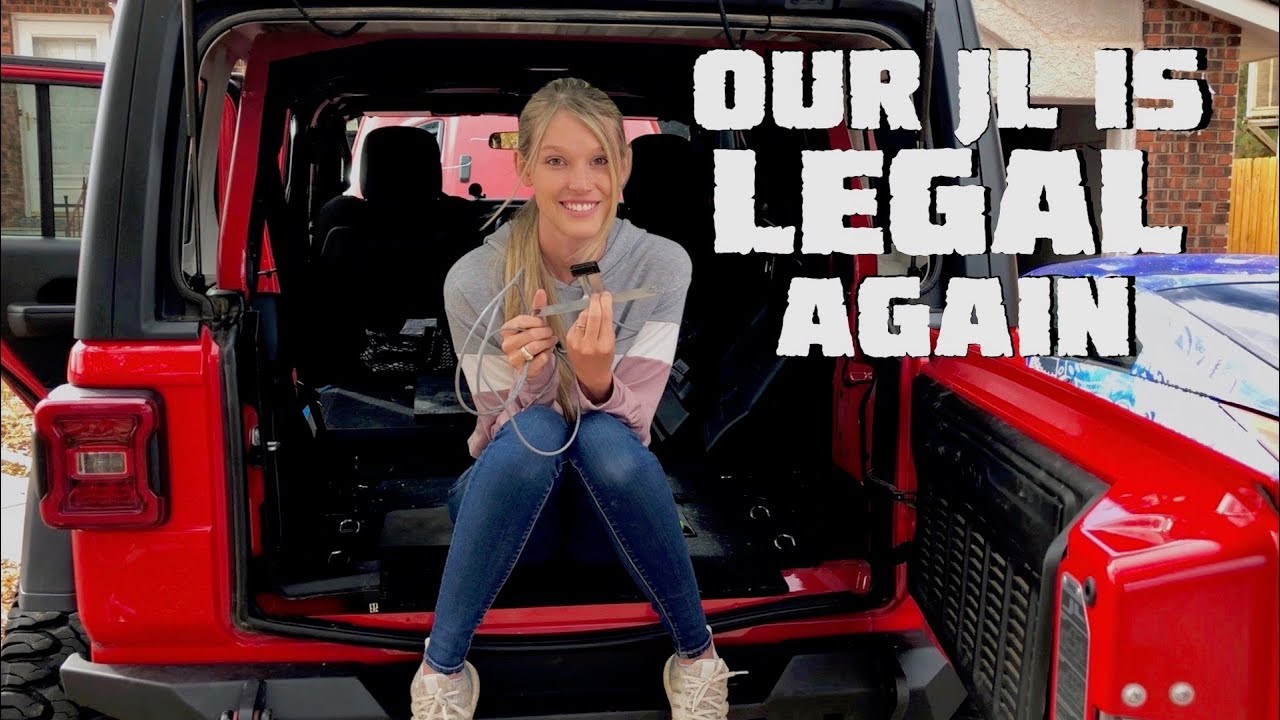 How To Install a Third Brake Light & License Plate Light onto a Jeep Wrangler JLU Rubicon!