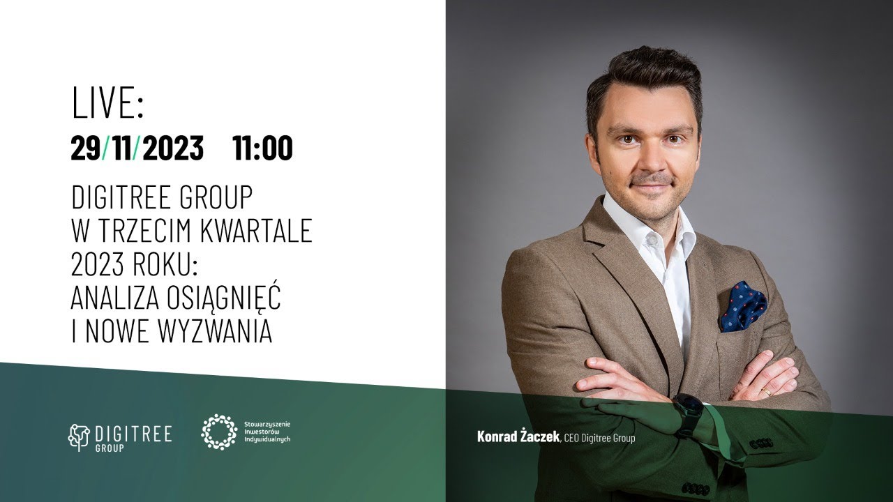 Inwestorzy Live 🟢: Digitree Group w III kwartale 2023. Analiza osiągnięć i nowe wyzwania