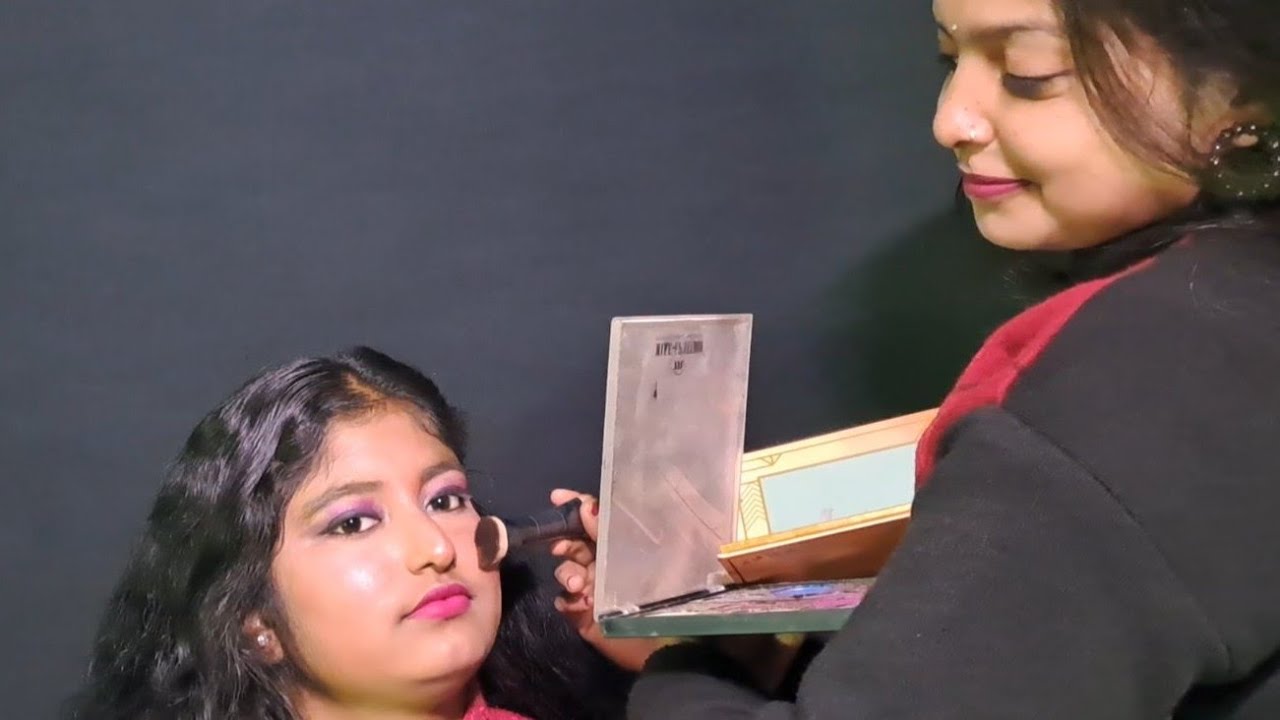 ASMR Valentines makeup my sister special sound 💋💄