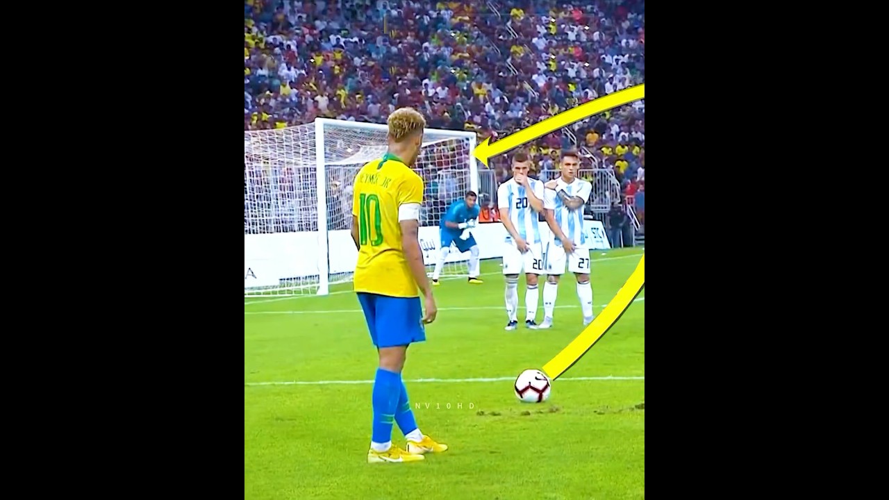 Неймар 200IQ Штрафные удары 🥶🔥