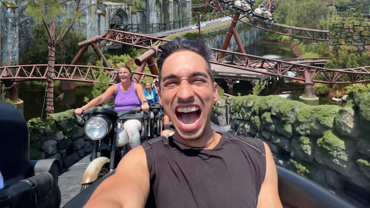 ПРОКАТИЛСЯ НА ВСЕХ АТТРАКЦИОНАХ В ПАРКЕ UNIVERSAL'S ISLANDS OF ADVENTURE! (это было круто)