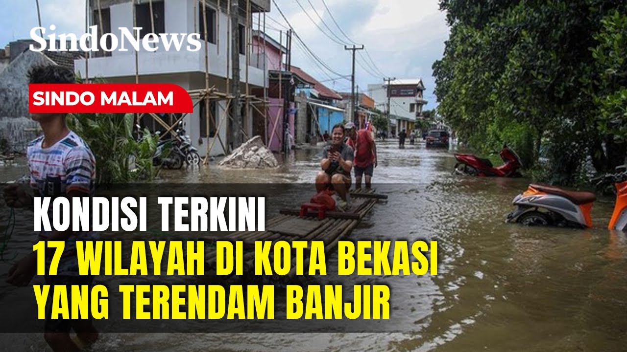 Banjir Rendam Perumahan di Bekasi, Ratusan Warga Mengungsi | Sindo Malam | 24/01