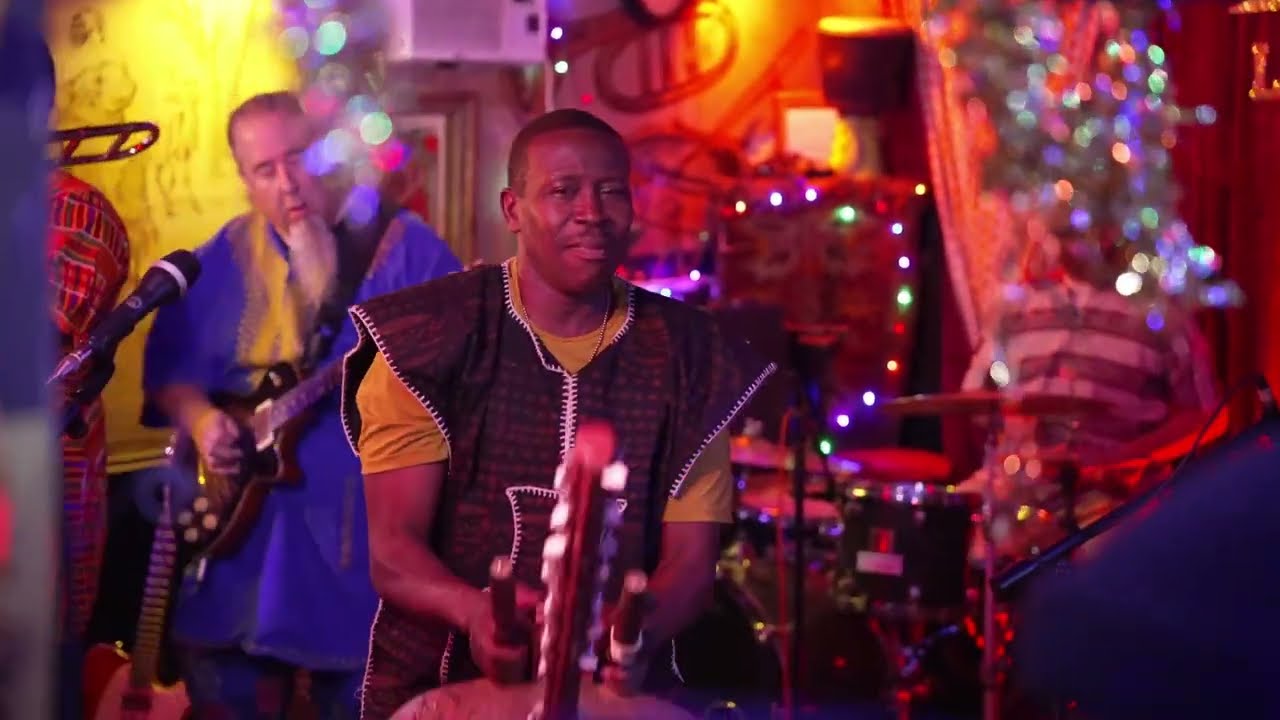 Zoumountchi Live ~ 'Austin City' at Africa Night at Sahara Lounge, Austin, Texas