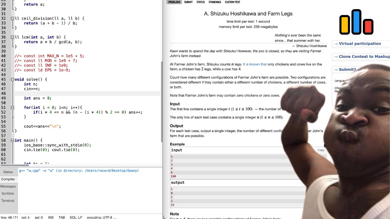 Day 9 Of Doing Codeforces Eveyday Until I Reach GrandMaster