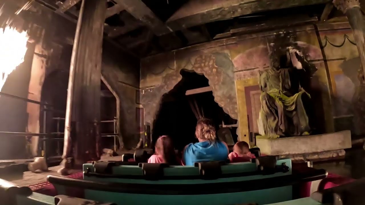 Escape from Pompeii POV Busch Gardens Williamsburg