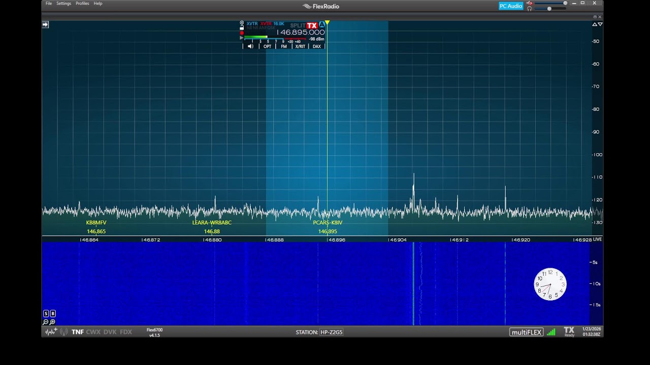 PCARS - K8BF Thursday Evening 2 meter net. 146.895 MHz PL tone 118.8, 8:00 PM, 1-22-26