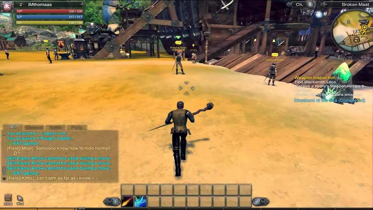 [Closed Beta] Raiderz Gameplay First Look