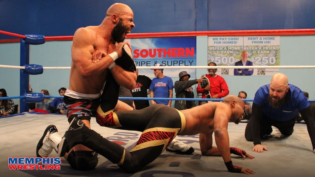 Mike Anthony vs Ray Sanders  |  MEMPHIS WRESTLING