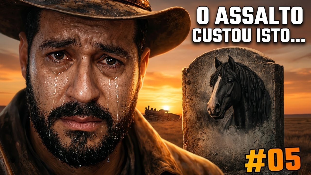 O MOMENTO mais DIFICIL da HISTÓRIA |  Red Dead Redemption 2 - PRIMEIRA VEZ jogando em 2026 #EP5