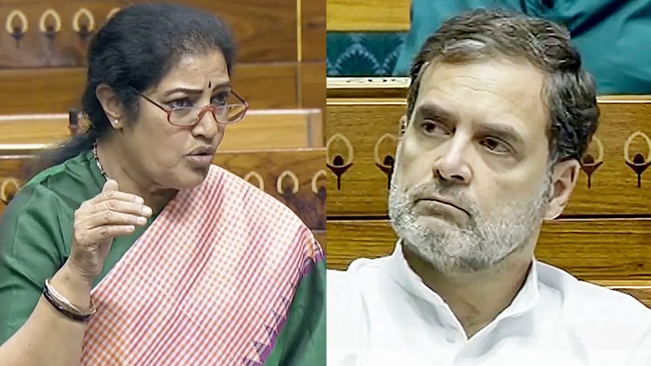 BJP Daggubati Purandeswari Speech at Lok Sabha | Rahul Gandhi | PM Modi | BJP vs Congress