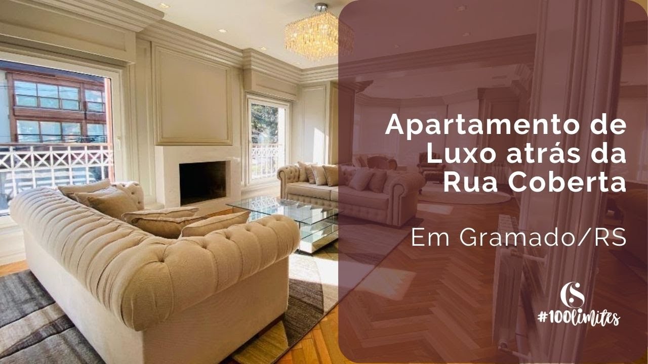 Apartamento de Luxo atrás da Rua Coberta de Gramado