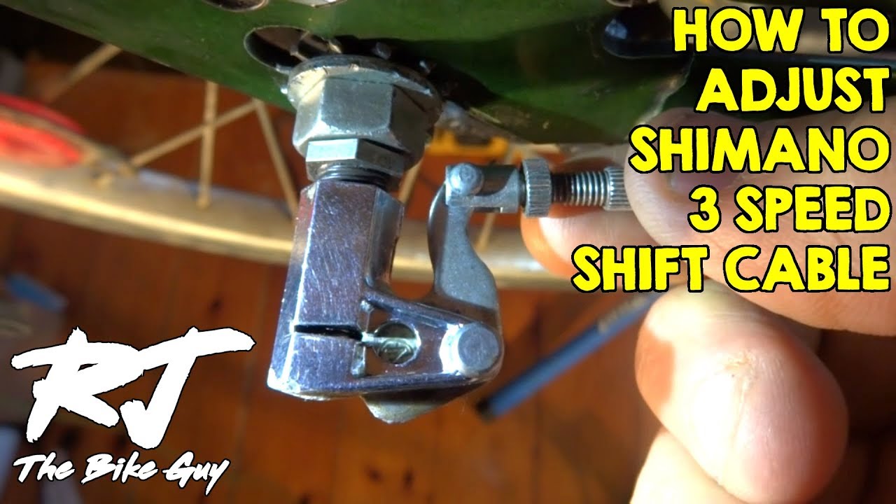 How To Connect/Adjust Shift Cable On Shimano 3 Speed Hub