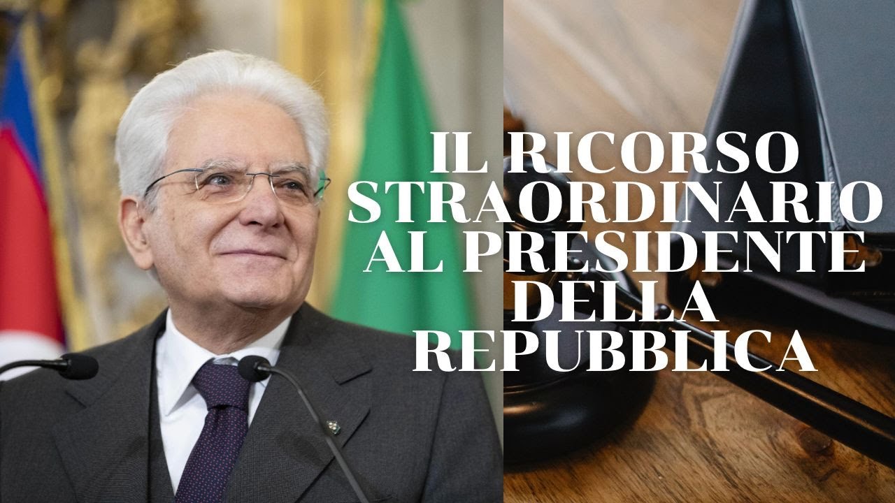 IL RICORSO STRAORDINARIO AL PRESIDENTE DELLA REPUBBLICA. #amministrazione