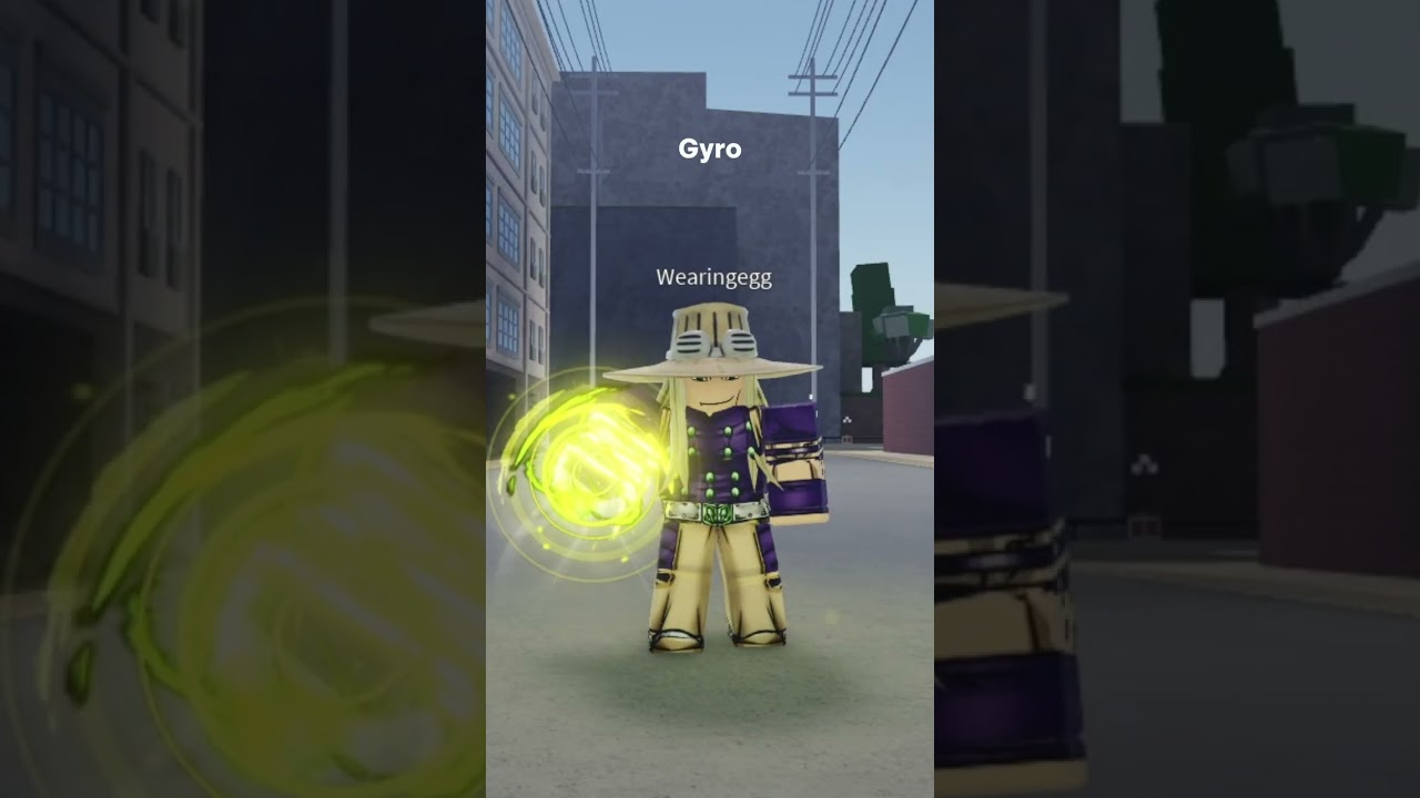 [YBA] Gyro... Gyro... Gyro Zepelin...#yba #yourbizzareadventure #shorts #fypシ #jojo #gyrozeppeli