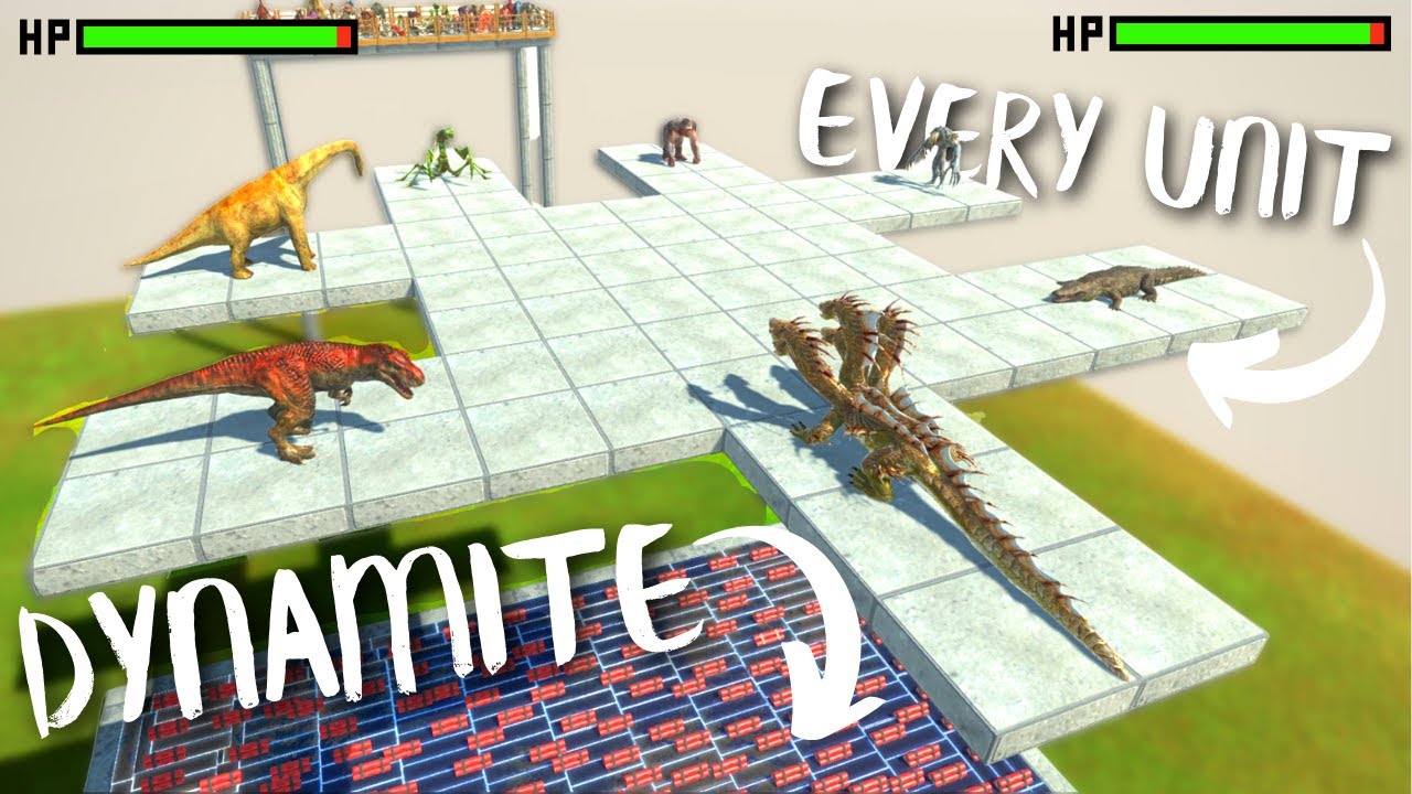 Battle Royale Tournament on Dynamite Arena - Animal Revolt Battle Simulator | ARBS