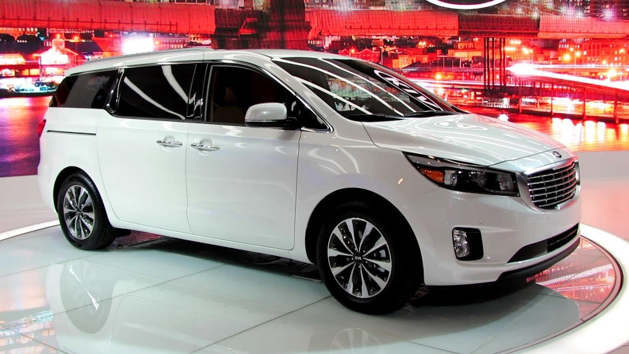 2015 KIA Sedona EX - Exterior and Interior Walkaround - Debut at 2014 New York Auto Show