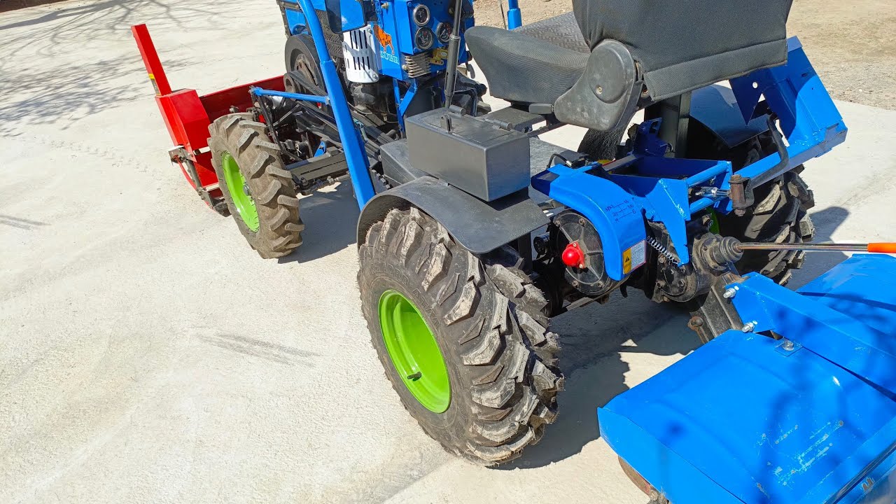 Zubr motoblokdan Minitraktor yig'ish Минитрактор из мотоблока Зубр