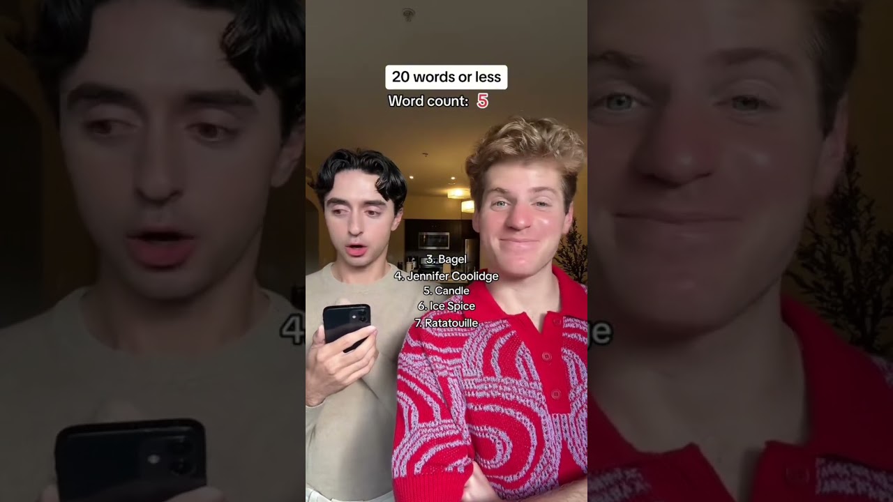 20 WORDS OR LESS CHALLENGE | PART 2 