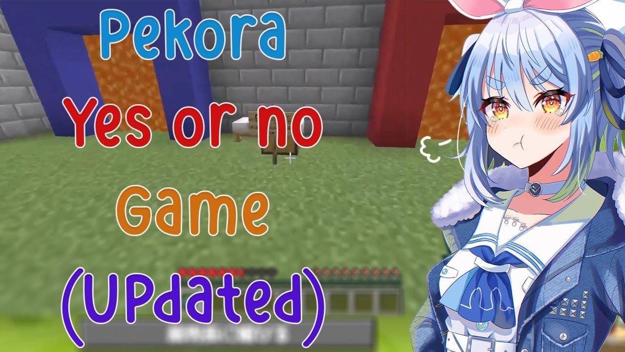 Pekora Try Yes or No Game Updated Version, Does She know all about Hololive?