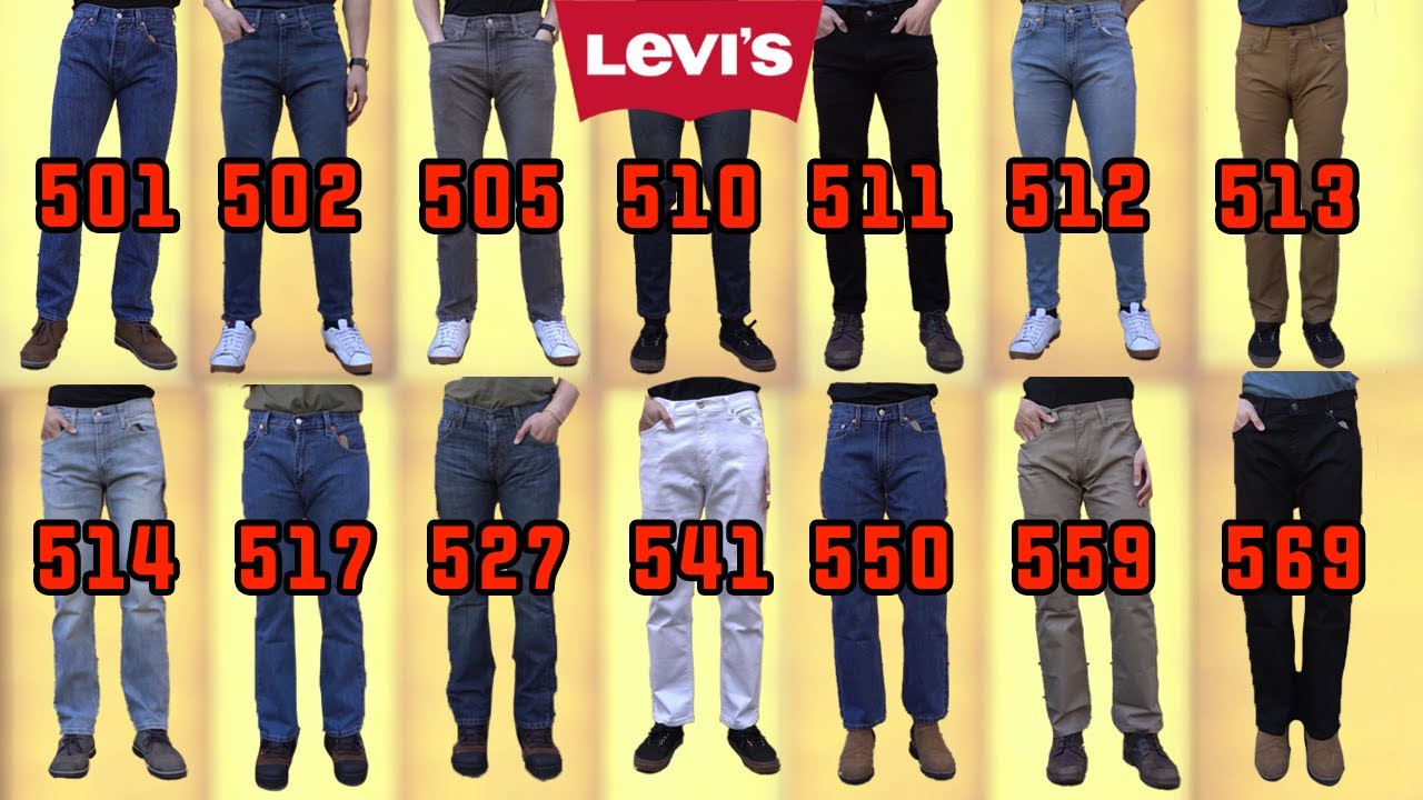 ПОЛНОЕ руководство по джинсам Levi's (ВСЁ, ЧТО ВАМ НУЖНО ЗНАТЬ!)