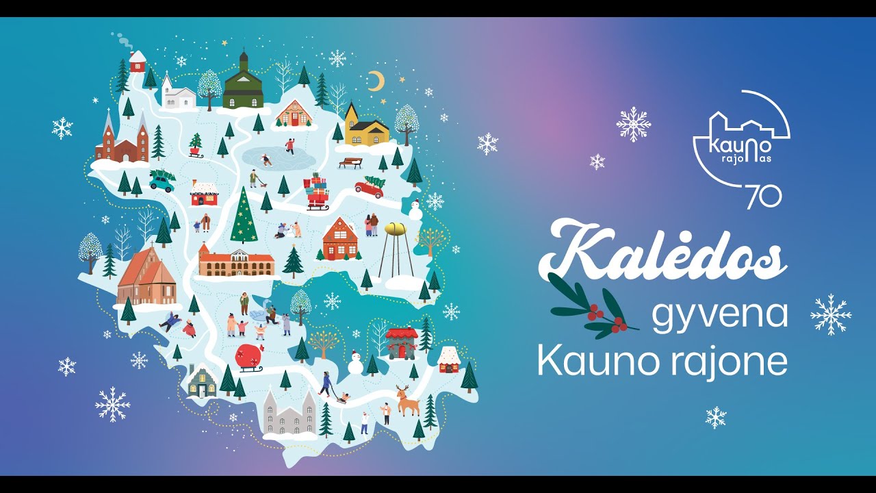 Tiesiogiai i&scaron; Raudondvario dvaro: įžiebiama pagrindinė Kauno rajono Kalėdų eglė
