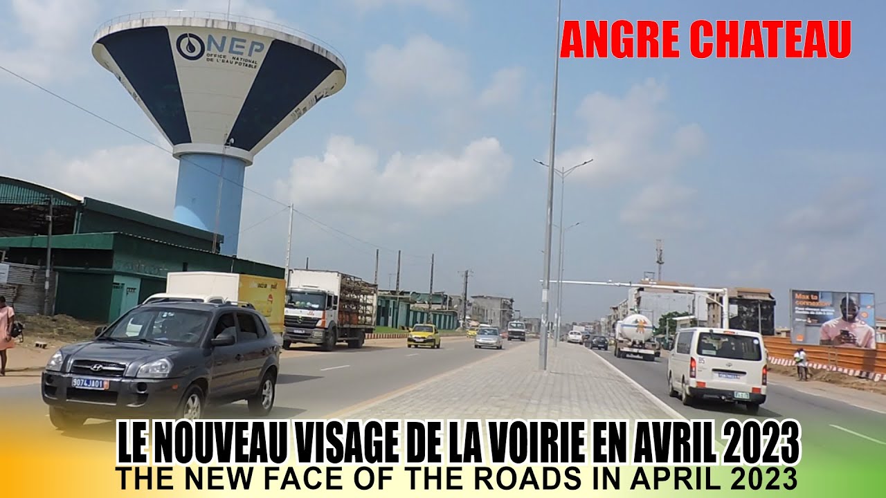 ANGRE CHATEAU: LE NOUVEAU VISAGE DE LA VOIE EN AVRIL 2023 II THE NEW FACE OF THE ROAD IN APRIL 2023