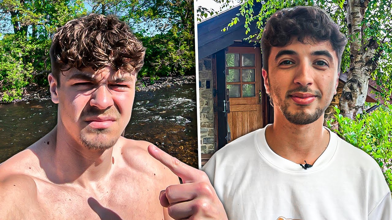 AB & Chip have sleepover at the Grotto & go nature swimming!